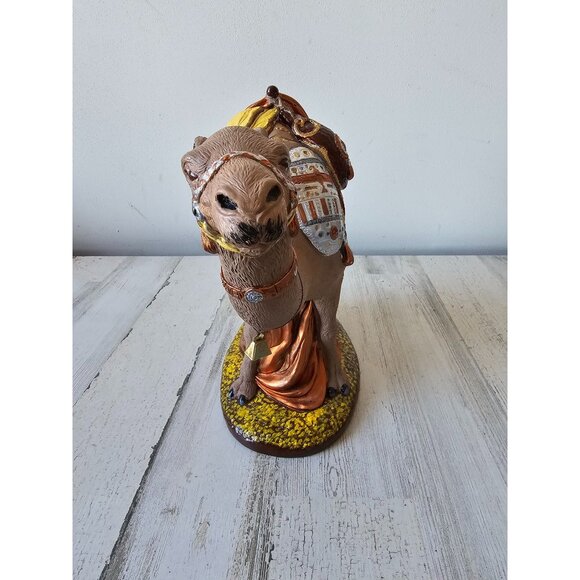 Vintage accents unlimited camel chalkware nativity statue large figurine - Picture 5 of 10